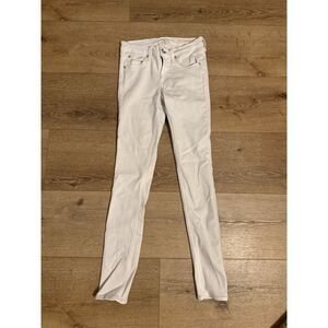 Rag & Bone Women’s White The Skinny Pant Denim Jeans Size 27 NWT